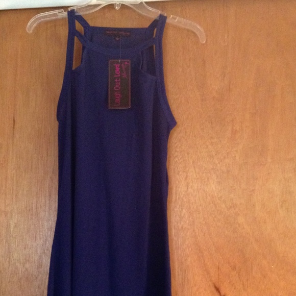 Laugh Out Loud Always Dresses & Skirts - Navy casual tank dress NWT